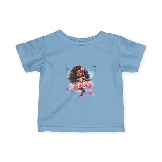 Bluebell Fairy Toddler Tee | Whimsical Butterfly Fairy Graphic