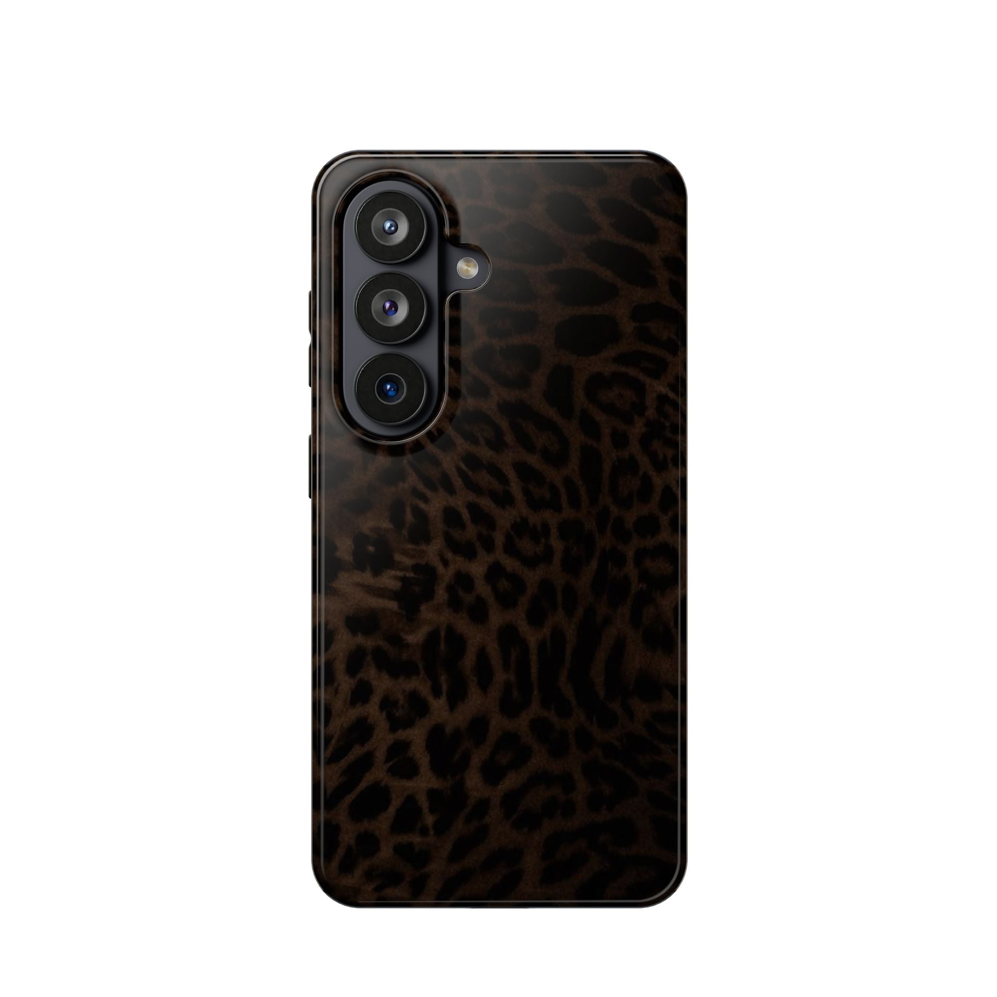 Brown Leopard Print MagSafe Phone Case | Shockproof Magnetic Protective Cover for iPhone