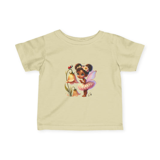 Bluebell Fairy Infant Tee | Whimsical Bell Flower Fairy Graphic Shirt
