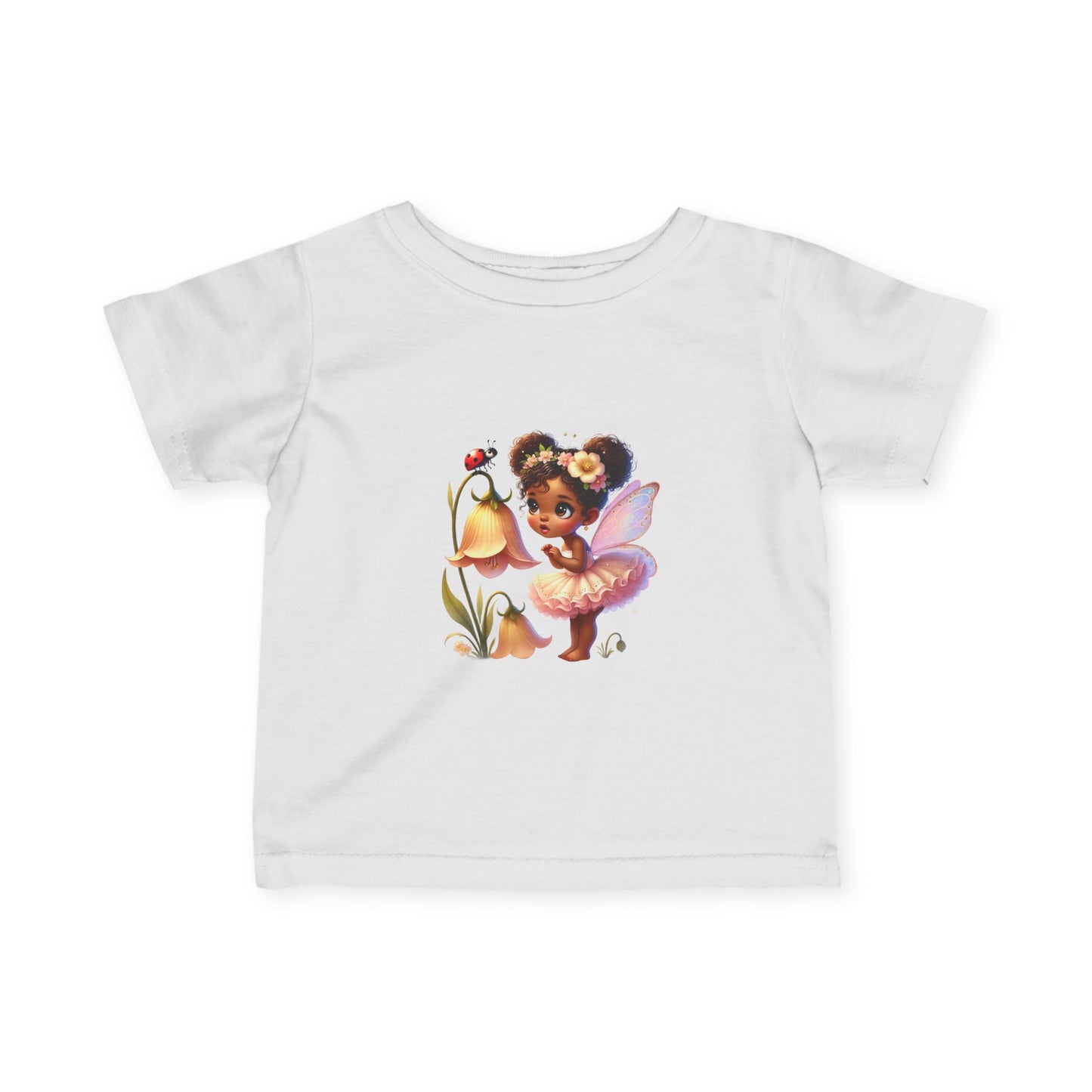 Bluebell Fairy Infant Tee | Whimsical Bell Flower Fairy Graphic Shirt