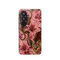 Floral Tiger Magnetic Phone Case — Impact-Resistant Stylish Protection