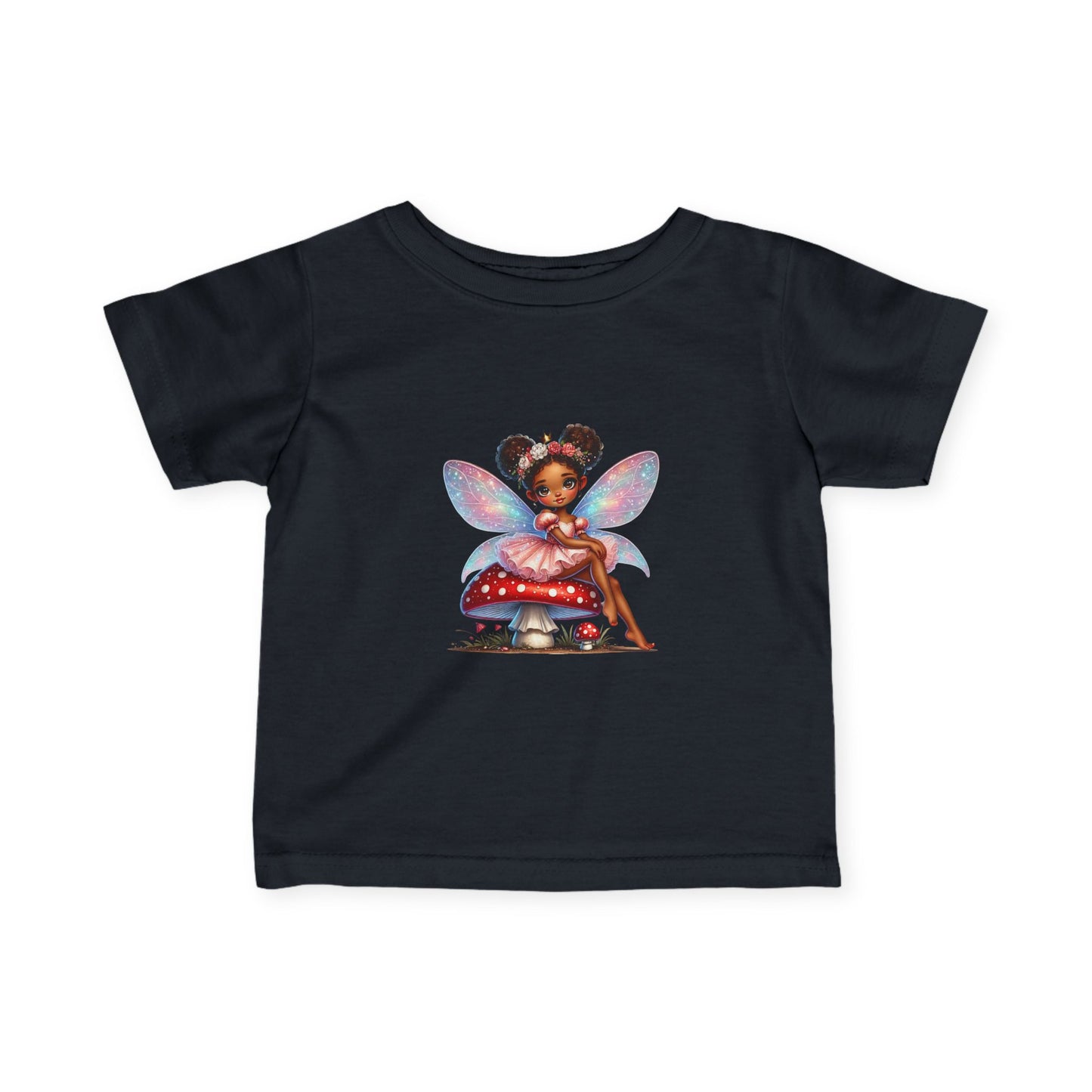 Fairy Mushroom Infant Tee | Whimsical Fairycore Baby Shirt