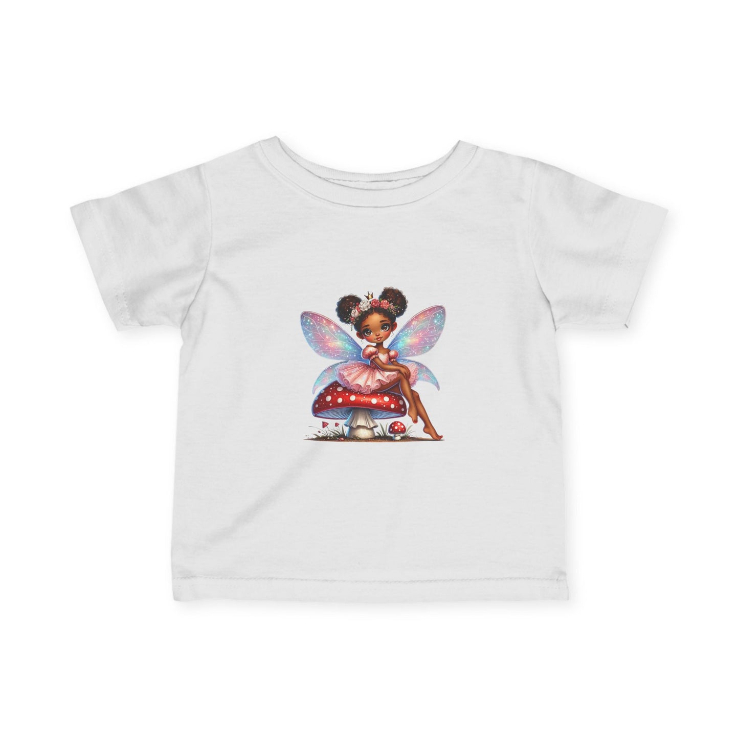 Fairy Mushroom Infant Tee | Whimsical Fairycore Baby Shirt