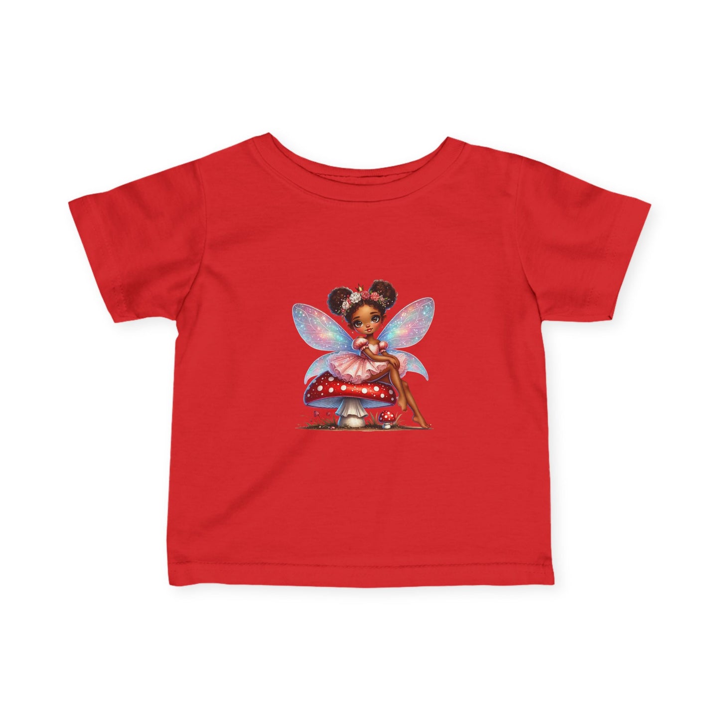 Fairy Mushroom Infant Tee | Whimsical Fairycore Baby Shirt