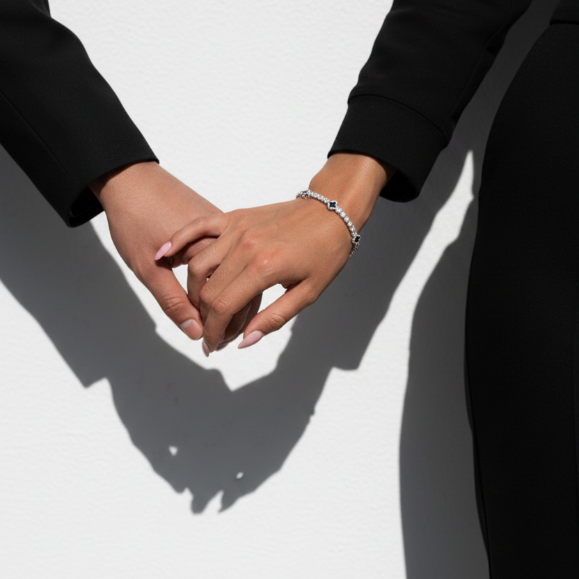 The Black Clover | Stainless Steel Bracelet by VAEL