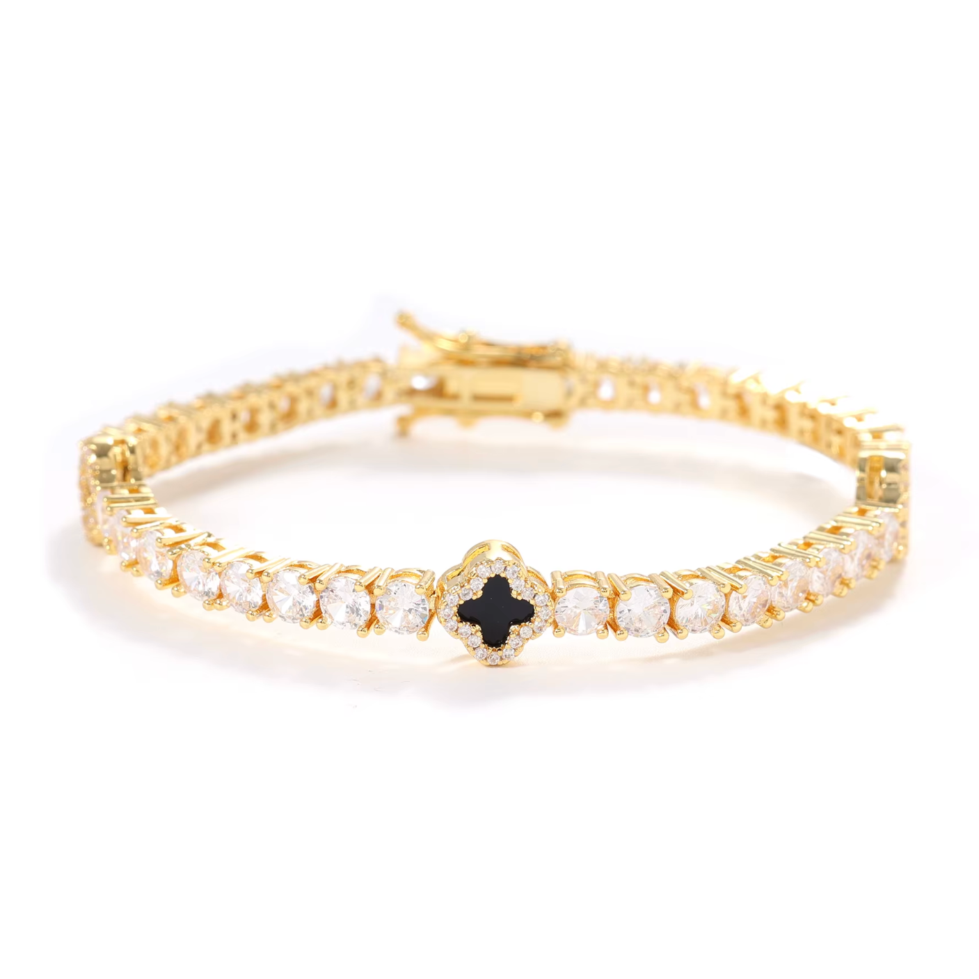The Black Clover | Stainless Steel Bracelet by VAEL