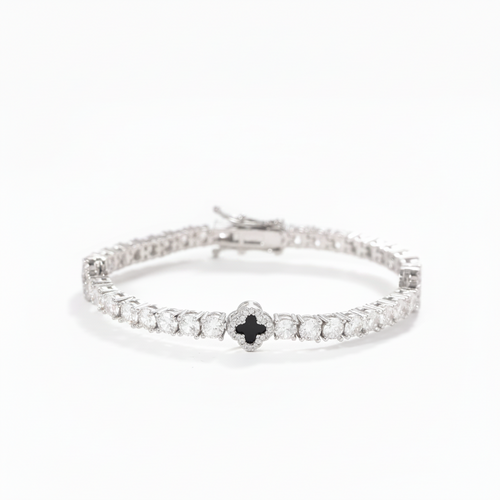 The Black Clover | Stainless Steel Bracelet by VAEL