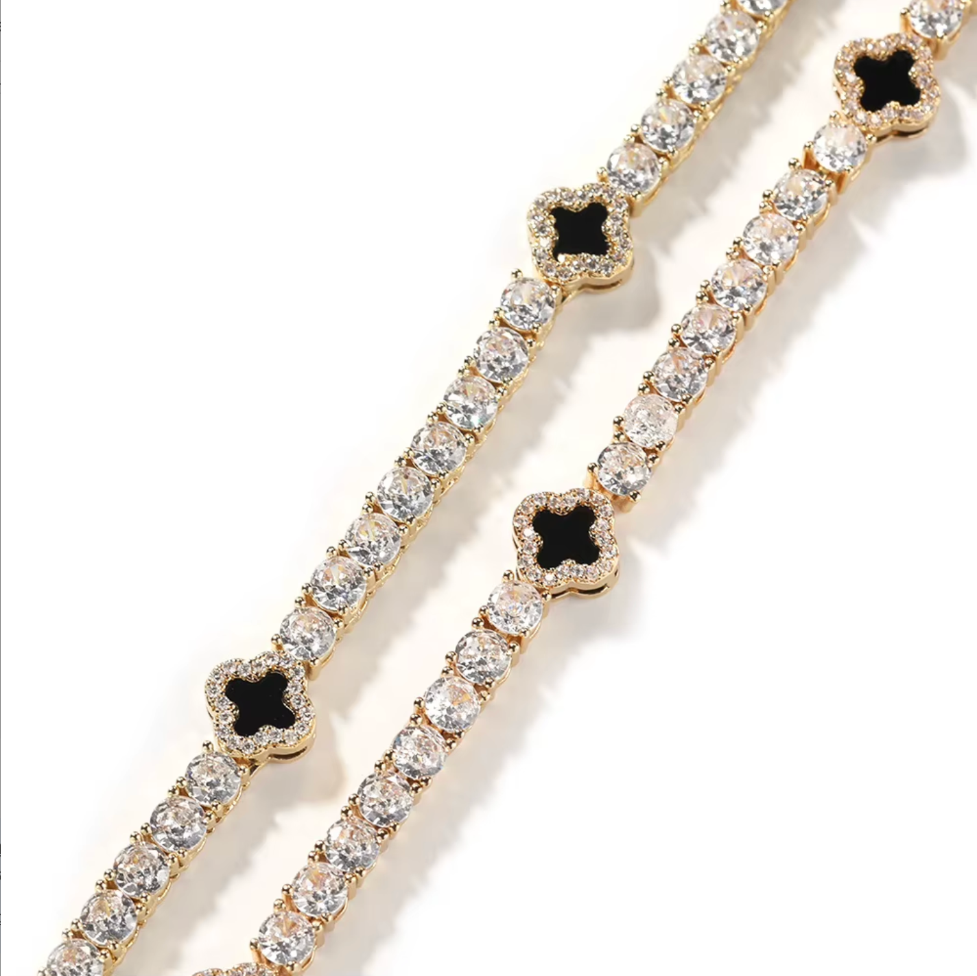 The Black Clover | Stainless Steel Bracelet by VAEL