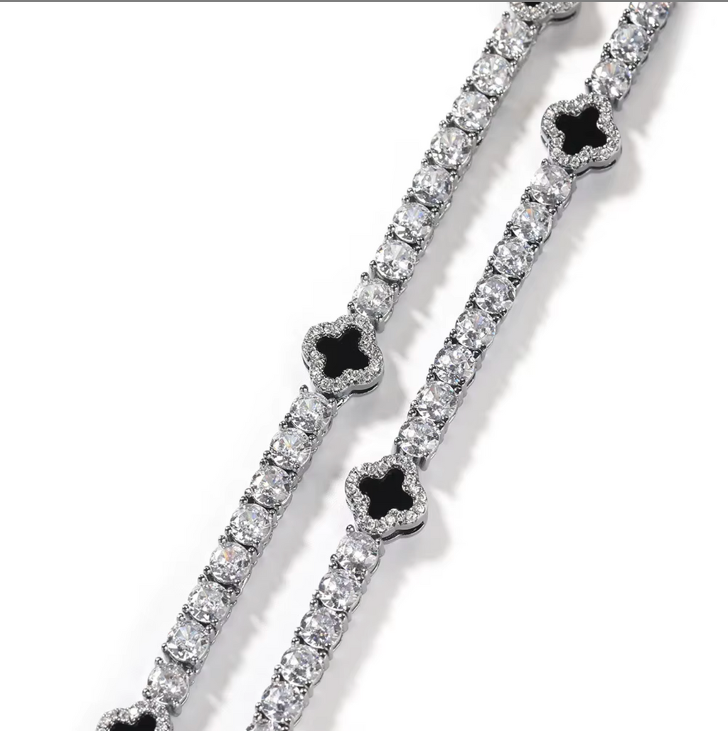 The Black Clover | Stainless Steel Bracelet by VAEL