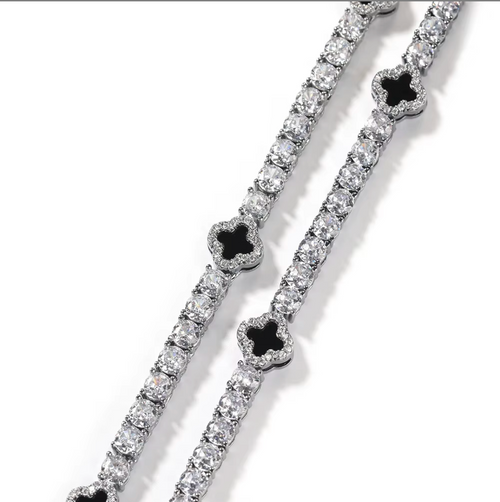 The Black Clover | Stainless Steel Bracelet by VAEL